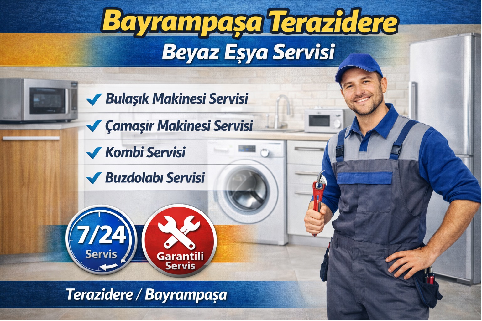 Terazidere Beyaz Eşya Servisi
